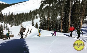 Avalanche School Students head out for Fieldwork in Telluride Colorado