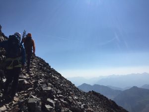 Mountaineering in Telluride Colorado