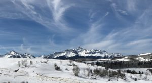 Telluride Co Winter Landscape