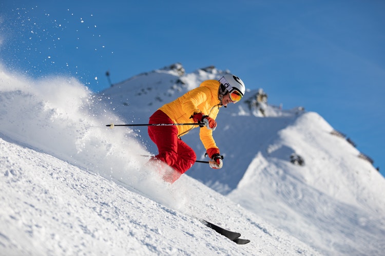 Skiing in Telluride Colorado Winter 2020